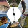 Natufish Treble Fishing Hooks 4X Strong - 10Pcs Triple Hooks