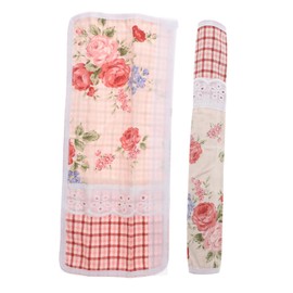 COLLBATH 1 Pair Fridge Handle Covers Protective Gloves for Refrigerator Freezer Door Handles Stylish Kitchen Appliance Decor Durable Washable