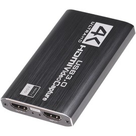 4K 60hz Audio Video Capture Card, USB 3.0 HDMI Video Capture Device, Full HD 1080P for Game Recording, Live Streaming Broadcasting