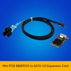 Mini PCIE Expansion Card 4 SATA 3.0 6Gb/s RAID MSI