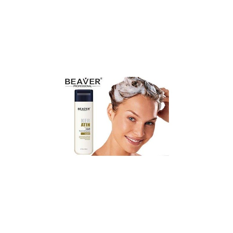 Beaver Keratin Shampoo and Conditioner (200 ml)