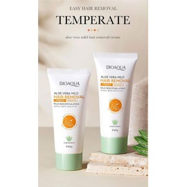 Hair Removal Cream for Smooth, Silky Skin,Mild and non irritating hair removal cream,hair removal,hair removal cream,hair remover. (Aloe Vera Hair Removal Cream 60g)