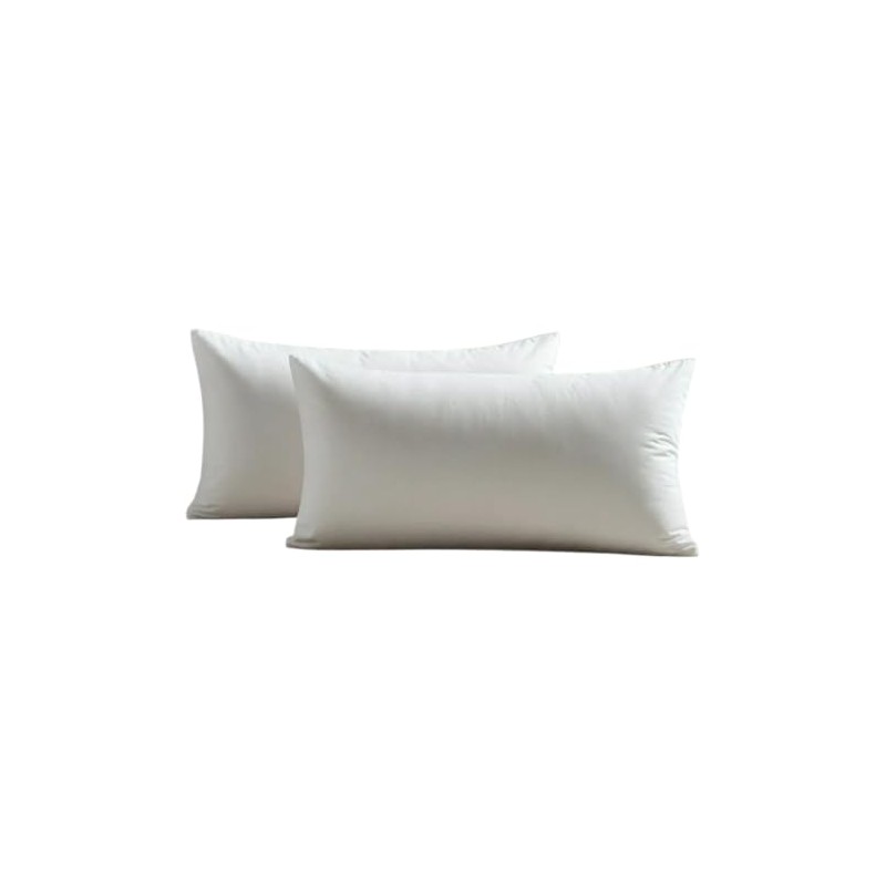 PILLOWS WITH A PURPOSE Down Alternative Microfiber Filled Inserts, (12"
