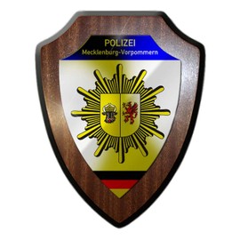 Coat of Arms Polizei Police Referendar Mecklenburg-Vorpommern Insignia Schwerin Working Hours Office Officials # 23076