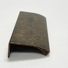 Antique Bronze Edge Drawer Pull Edge Tab Pull - Lipped