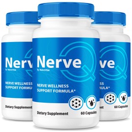 (3 Pack) Nerve Q Capsules – NerveQ Complete Nerve Support Formula with Natural Ingredients for Comfort, Signal Function & Total Nerve Health | Nerve QQ Easy-to-Take Daily Pills (180 Capsules)