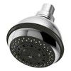 Symmons 4-143 3-Spray 3.5 in. Fixed Showerhead in Polished Chrome