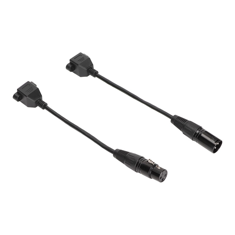 2pcs XLR3 to RJ45 Cable 3pin Plug and Play Female
