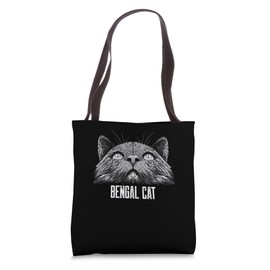Bengal Cat Cat Lover Leopard Cat Kitten Cat Themed Cat Mom Tote Bag