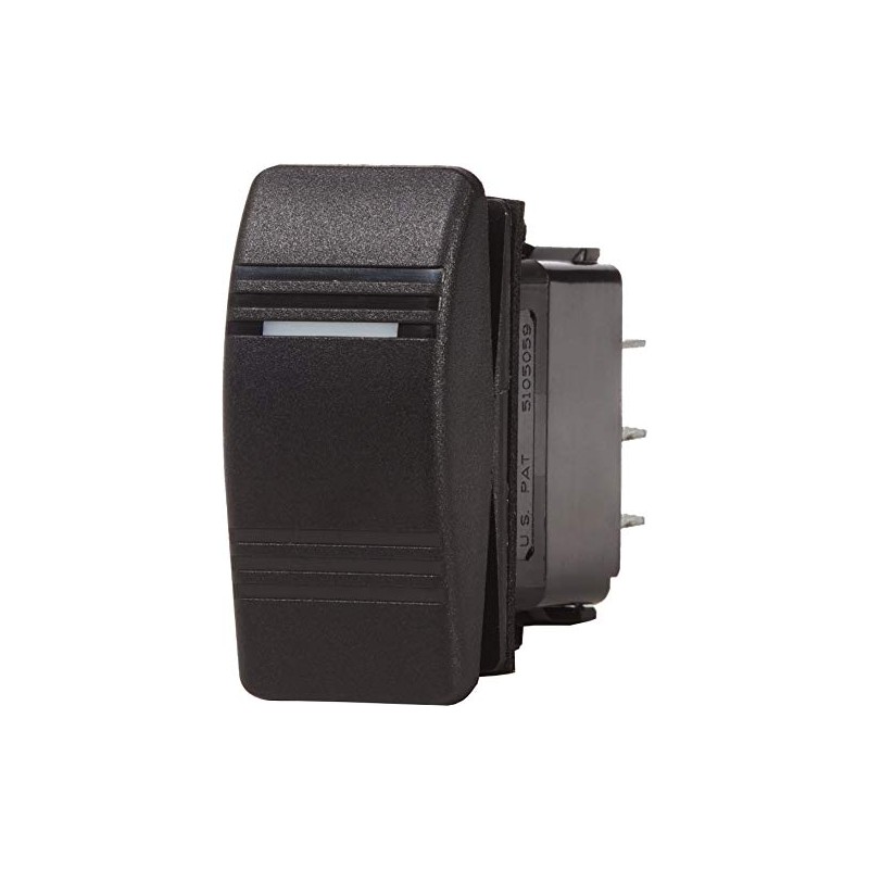 Blue Sea Systems 7945 Contura III (ON)-OFF-ON SPDT Switch ,