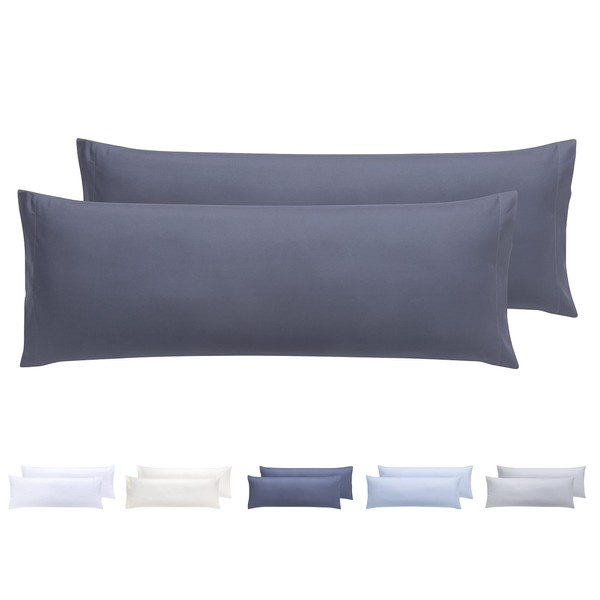 Todocama 2 Pillow Cases Extra Soft Microfiber Hypoallergenic Set of