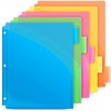Dunwell 5-Tab Dividers for 3-Ring Binders (5 Count), 5 Bright