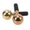 2PCS Ice Globes for Facials Unbreakable Steel Cooling Roller Cryo