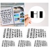 5Pcs Transparent Stamp TPR DIY Journal Scrapbooking Capital Lower Case