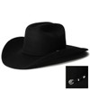 Stetson Men's 4X Corral Wool Cowboy Hat Black 7 5/8