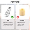 BLSGBUIDING Reducing Bushing Arbor Adapters for Bench Grinding Wheel, Aluminum