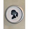 CUT ARTS Silver 10" Round Frame