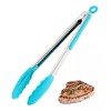 Naymon Pinzas Tenaza Utensilio Cocina Silicon Acero Inoxidable 27cm