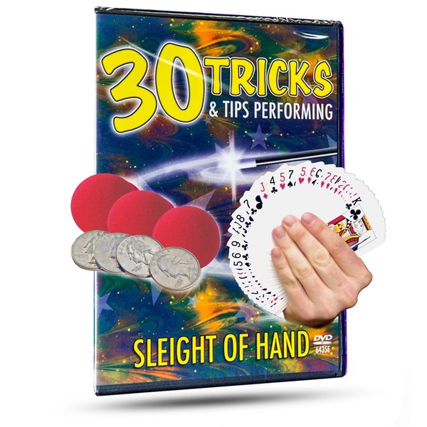 Magic Makers 30 Tricks & Tips Performing Sleight of Hand Magic Training DVD