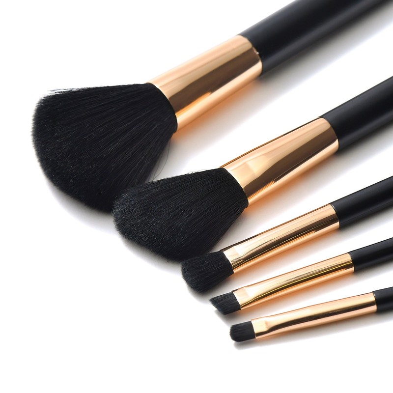 Francfranc Franc Bell Makeup Brush Set Black