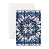 CafePress Blue Onion Quilt Greeting Cards Greeting Card (20-pack), Note
