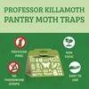 Professor Killamoth Superior Pantry Moth Traps 6-Pack with Pheromones Prime