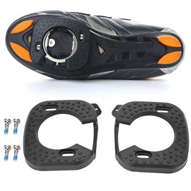 Ejoyous Cycling Shoes Cleat Cover, 1 Pair Quick Release Cycling Shoes Cleat Cover for Zero Light Action Cycling Accessory