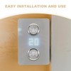 GLEAVI Elevator Spare Parts 2 Pack Elevator Alarm Button Warning