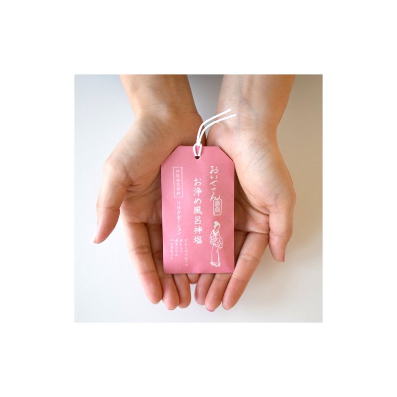 Oise-san Okamisen Bath God Salt for Bath Relaxation, 0.7 oz