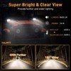 TALMYT 4 Inch Side Shooter Strobe Lights - Dual White