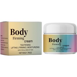 Crema Reafirmante Corporal con Extracto de Jengibre, Colágeno y Lavanda, Hidratante y Tonificante, 50g