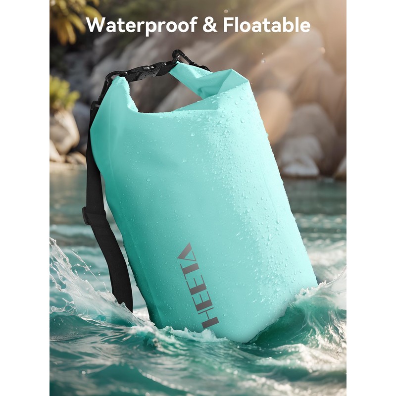 HEETA Waterproof Dry Bag for Women Men (Upgraded Version), Roll