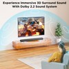 Hiwill 2.2 CH Dolby Soundbar for TV, 35.4-inch Sound bar