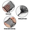Funstreet 12 Pcs 6x4 Inch Mesh Drawstring Bags with Cord