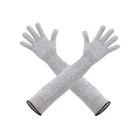 ShiningUU Guard Gloves Long Gardening Guard Glove | Heavy Duty Arm Protection for Women Can Scratch-Resistant Arm | Cut Resistant Safety Gloves | Garden Gifts for Men(55cm)