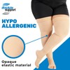 Compression Thigh High 20-30mmHg with Open Toe - Opaque Over