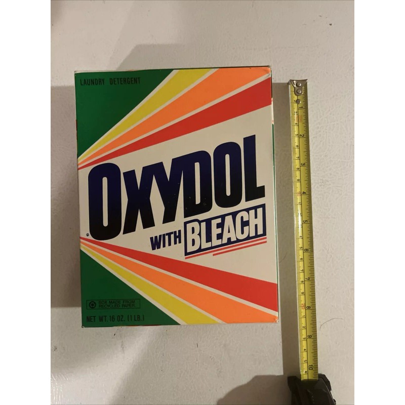 Oxydol Sealed NOS Full Unopened 1980s Oxydol Powder Laundry Detergent