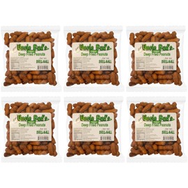 Deep Fried Peanuts -Eat em Shell & All! (Cajun) 6 PACK