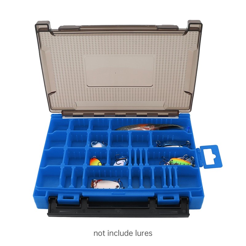 OriGlam Fishing Accessories Storage Box, Double Sided Tackle Boxes Hook