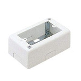 Panasonic A Type 1 Pieces for Switch Boxes Milky White Color Shallow Type dza161e