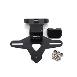 For 675ss Tail Tidy License Plate Holder Fender Eliminator Kits Fits For CFMOTO 675SS 675NK 675SR 675SR-R Rear License Frame Mount Bracket With License Plate Lighets