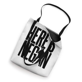 The Walking Dead Here's Negan and Lucille Tote Bag