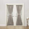 Sun Zero Barrow Energy Efficient Rod Pocket Door Curtain Panel,
