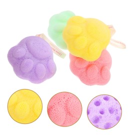 Healeved 12pcs Cute Face Sponges for Gentle Exfoliation and Facial Cleansing Soft and Lightweight Face Wash Scrubbers for Daily Use and Travel