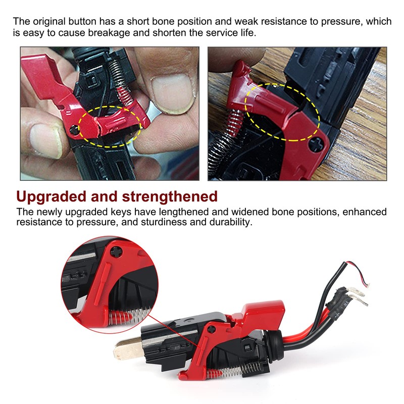 Upgraded Trigger Switch Button Replacement for Dyson V10 V11 SV12