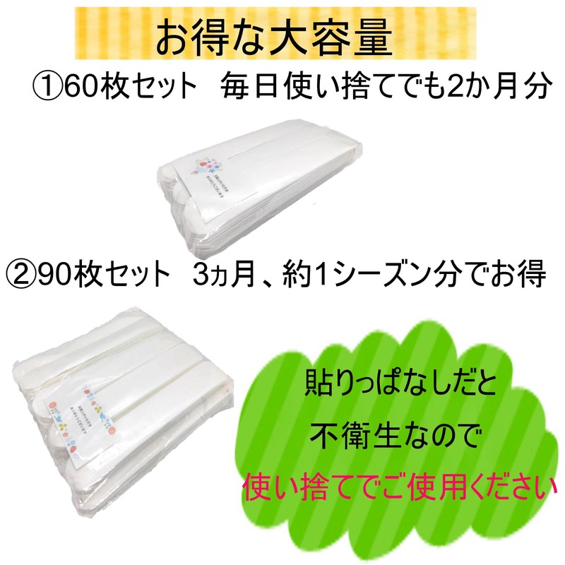 Coco Plaza Original Package (60 Piece Set) Sweat Pad Sweat