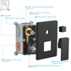 JingGang 10 Inch Ceiling Mounted Shower System Rain Mixer Shower