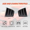 CTMAOYI for Dodge Charger 2011-2024 Side Window Louvers Air Vent