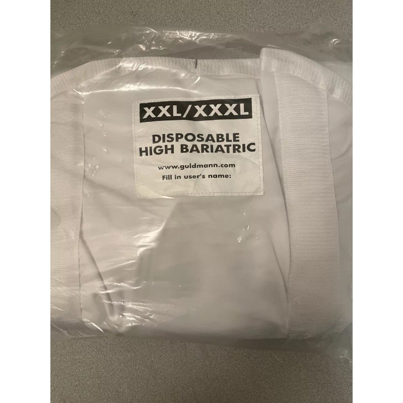 GULDMANN Disposable High Bariatric Sling - Size XXL/XXXL - 1,100