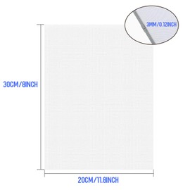 CozyOasis 9 Packs Canvas for Painting 20x30cm (8" x 11.9") Blank Canvas Panels Board - Cotton Art Canvases for for Acrylic, Oil, Watercolor – Perfect for Artists, Beginners and Hobbyists